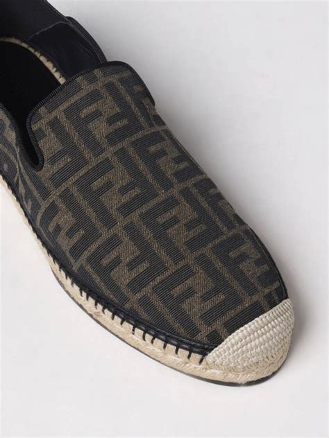 fendi men's loafers|fendi espadrilles men's.